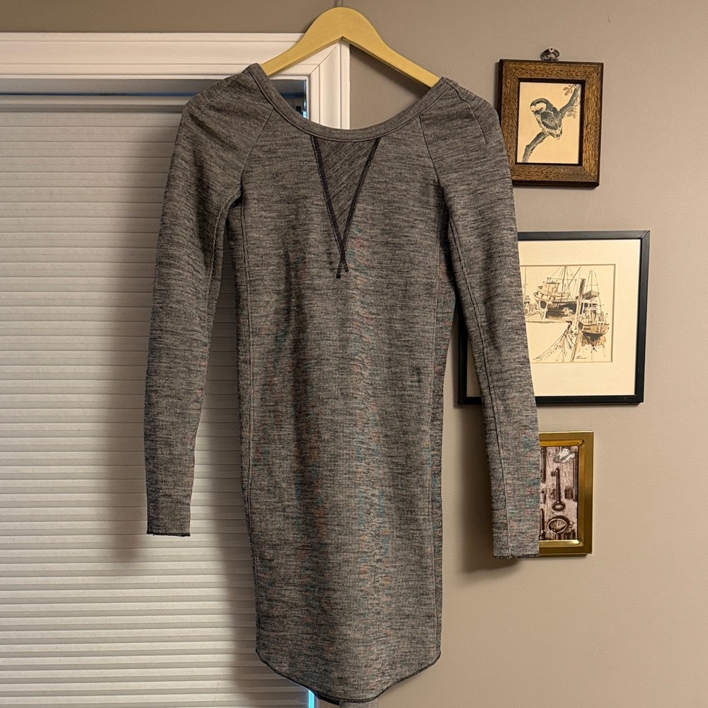 WILFRED Wool Long Sleeve Dress